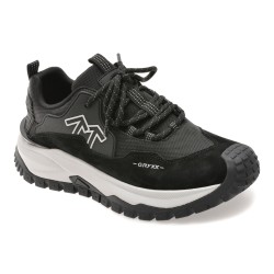 Pantofi sport GRYXX negri, 5901, din piele naturala