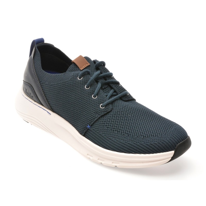 Pantofi sport CLARKS bleumarin, MOTION TREK MX, din material textil