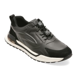 Pantofi sport EPICA negri, 18981, din piele naturala