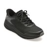 Pantofi sport SKECHERS negri, BOBS SKILLZ, din material textil