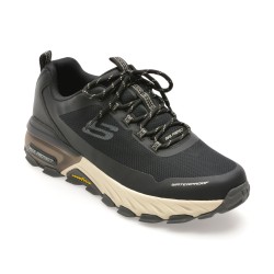 Pantofi sport SKECHERS negri, MAX PROTECT, din material textil