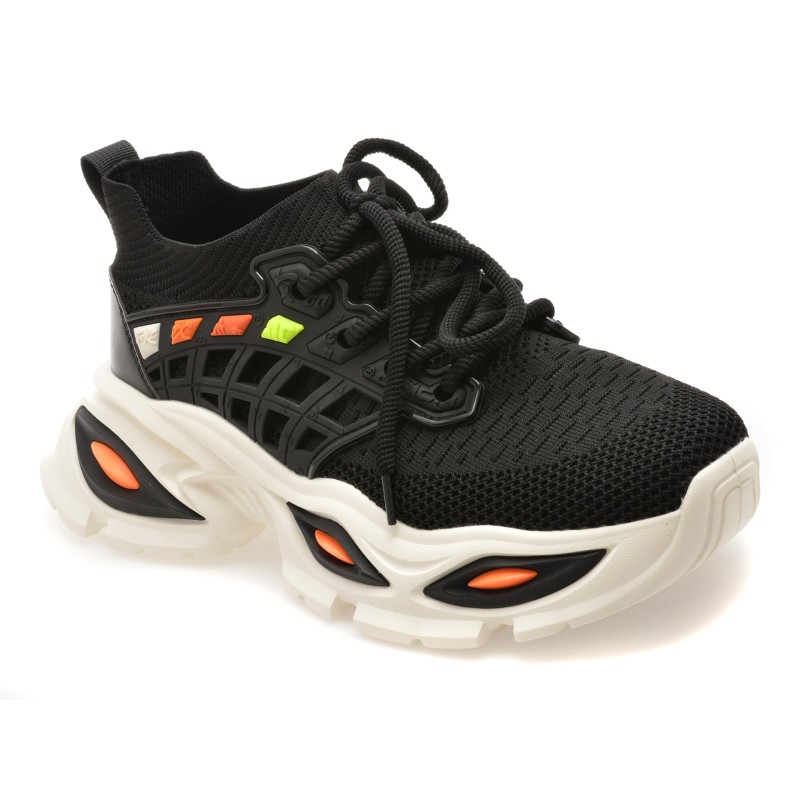 Pantofi sport GRYXX negri, 351213, din material textil
