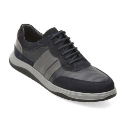 Pantofi sport OTTER bleumarin, 60742, din piele naturala