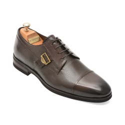 Pantofi eleganti LE COLONEL maro, 484110, din piele naturala