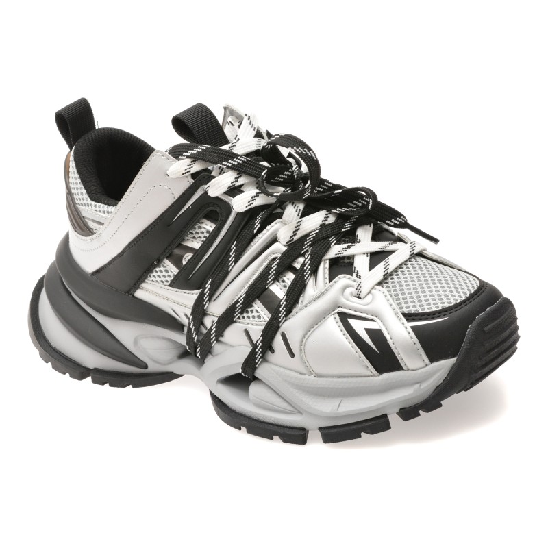 Pantofi sport GRYXX gri, 351210, din piele ecologica