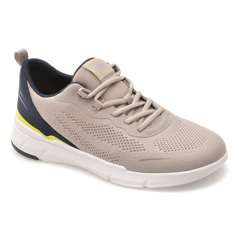Pantofi sport GEOX gri, U65N8B, din material textil