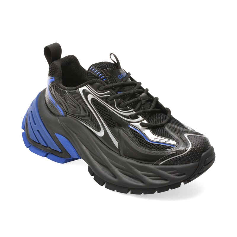 Pantofi sport GRYXX negri, 66622, din material textil