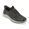 Pantofi sport SKECHERS negri, GARNER, din material textil