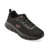 Pantofi sport SKECHERS negri, BOBS B FLEX, din material textil