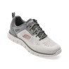 Pantofi sport SKECHERS gri, TRACK, din material textil
