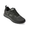 Pantofi sport SKECHERS negri, TRACK, din material textil