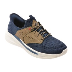 Pantofi sport SKECHERS bleumarin, SLADE, din material textil