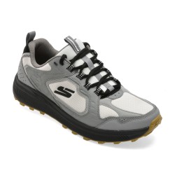 Pantofi sport SKECHERS gri, RIDGESTAR, din material textil