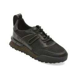 Pantofi sport REPLAY negri, MS1P72L, din piele naturala