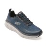 Pantofi sport SKECHERS bleumarin, D LUX WALKER 2.0, din material textil