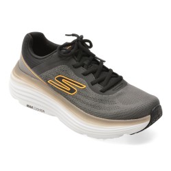 Pantofi sport SKECHERS gri, MAX CUSHIONING ENDEAVOUR, din material textil