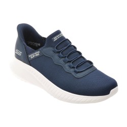 Pantofi sport SKECHERS bleumarin, BOBS SQUAD CHAOS, din material textil