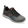 Pantofi sport SKECHERS gri, TRACK, din material textil