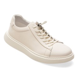 Pantofi sport EPICA albi, 2205, din piele naturala