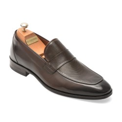 Mocasini eleganti LE COLONEL maro, 484116, din piele naturala