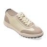 Pantofi sport OTTER albi, T25239, din piele naturala