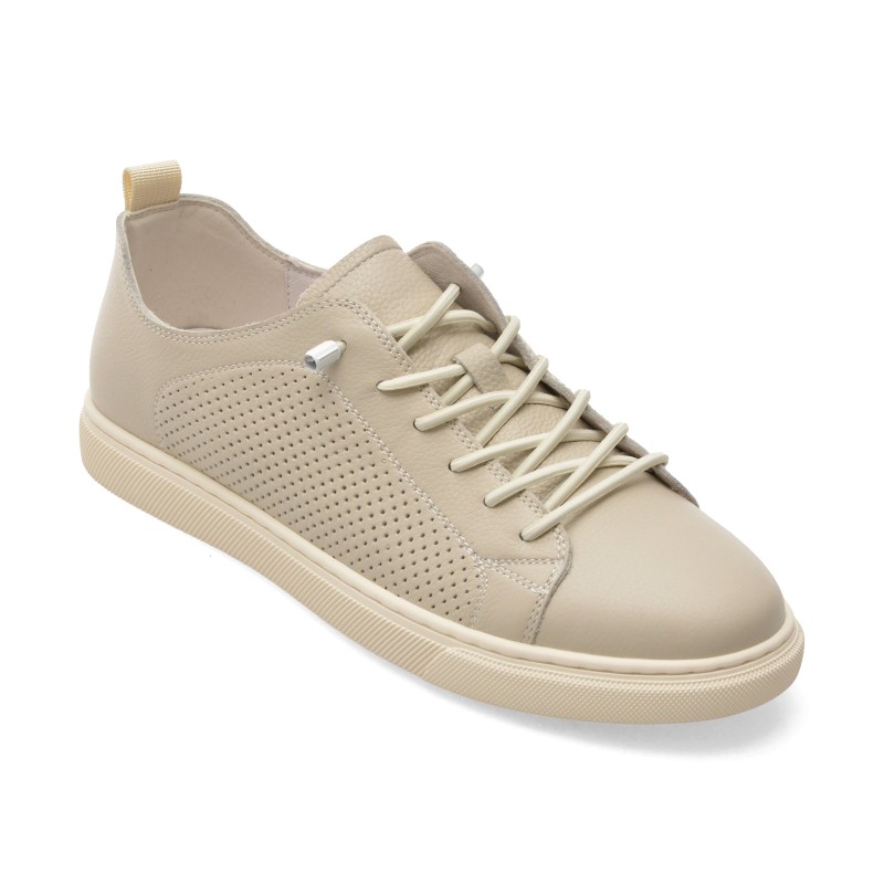 Pantofi sport OTTER gri, CJ60007, din piele naturala