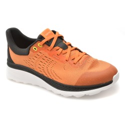 Pantofi sport GEOX portocalii, U65HUB, din material textil