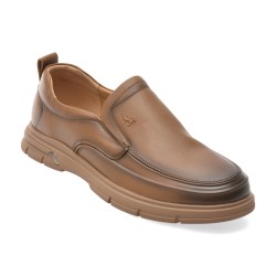 Pantofi OTTER maro, E660009, din piele naturala