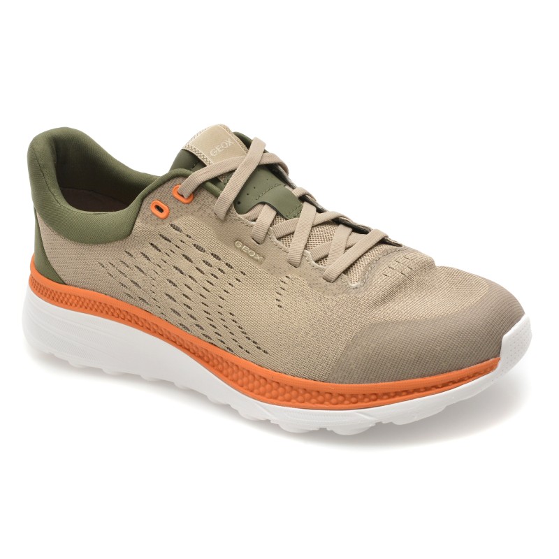 Pantofi sport GEOX gri, U65HUB, din material textil