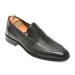 Mocasini eleganti LE COLONEL negri, 484116, din piele naturala