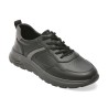 Pantofi sport OTTER negri, V260001, din piele naturala