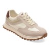 Pantofi sport GRYXX albi, 58271, din material textil si piele naturala