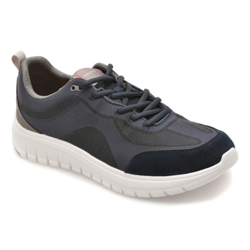 Pantofi sport GEOX bleumarin, U65N4A, din material textil