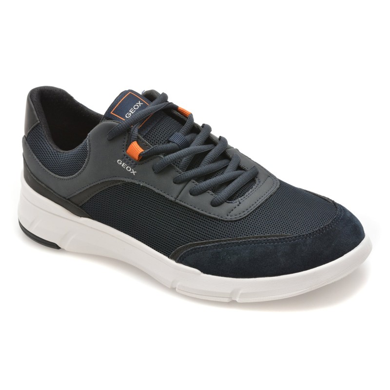 Pantofi sport GEOX bleumarin, U65N8A, din material textil