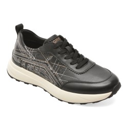 Pantofi sport GRYXX negri, 63511, din piele naturala