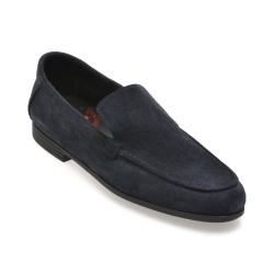 Mocasini OTTER bleumarin, 5014, din piele intoarsa