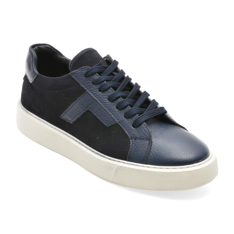 Pantofi sport BITE THE BULLET negri, WB004, din piele intoarsa