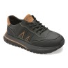 Pantofi sport GRYXX negri, 80029, din piele naturala