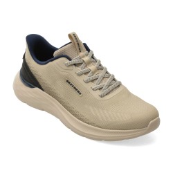 Pantofi sport SKECHERS gri, GARNER, din material textil