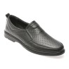 Mocasini SHOWMAN negri, SH8502L, din piele naturala