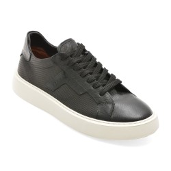 Pantofi sport BITE THE BULLET negri, WB004, din piele naturala