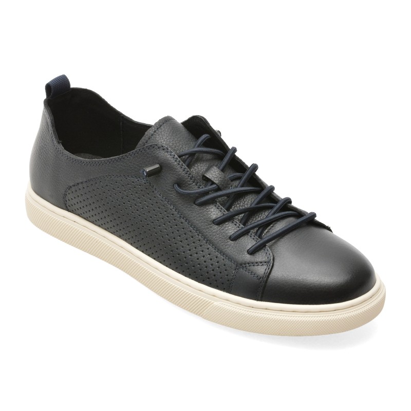 Pantofi sport OTTER bleumarin, CJ60007, din piele naturala