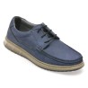 Mocasini SHOWMAN bleumarin, SH4102, din nabuc