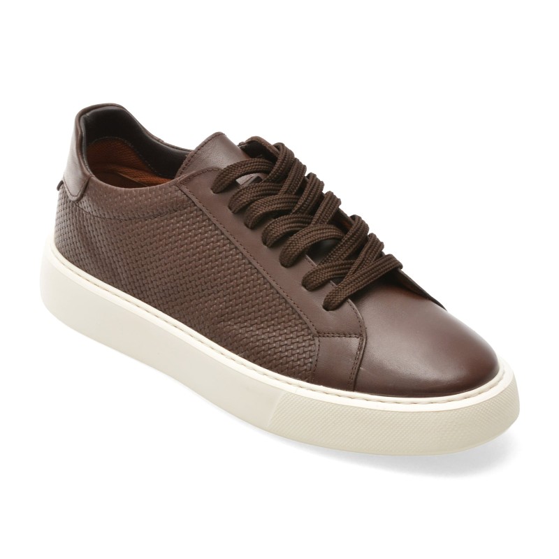 Pantofi sport BITE THE BULLET maro, WB008, din piele naturala