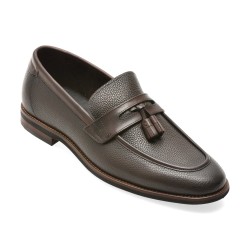 Mocasini eleganti EPICA maro, X1801, din piele naturala