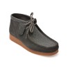 Ghete CLARKS gri, WALLABEE EVO BT, din piele intoarsa