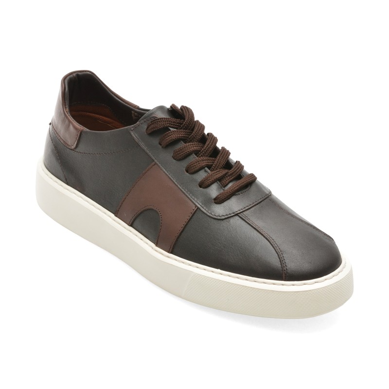 Pantofi sport BITE THE BULLET maro, WB003, din piele naturala