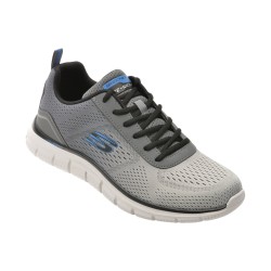 Pantofi sport SKECHERS gri, TRACK, din material textil