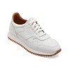 Pantofi sport MARCO BUFFON albi, BF5090, din piele naturala