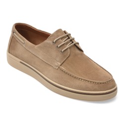 Mocasini CARIBU gri, 2197710, din piele intoarsa